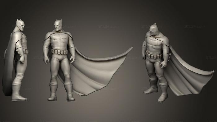 Figurines heroes, monsters and demons (Batman amp Robin, STKM_0662) 3D models for cnc